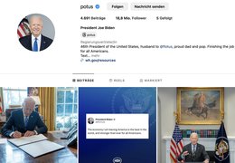 Auf offiziellem Account # potus keine Reaktion...