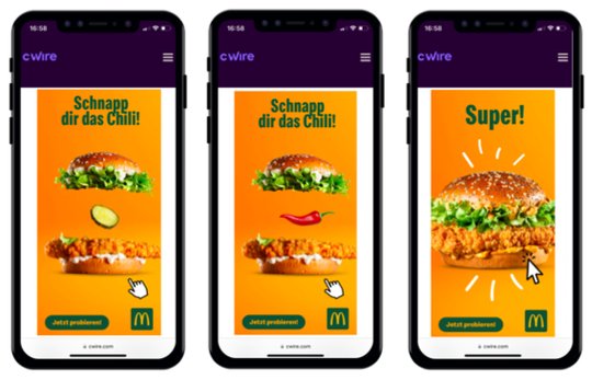 «Schnapp dir das Chili!»: User müssen blitzschnell auf die Chilischote klicken... (Bild zVg)