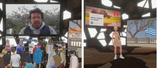 Kuble hat einen virtuellen Raum geschaffen, in dem man mit Oculus VR-Brillen, Desktop oder via Mobile App virtuelle Einblicke in Reiseziele erhalten kann...           (Bilder: Kuble)