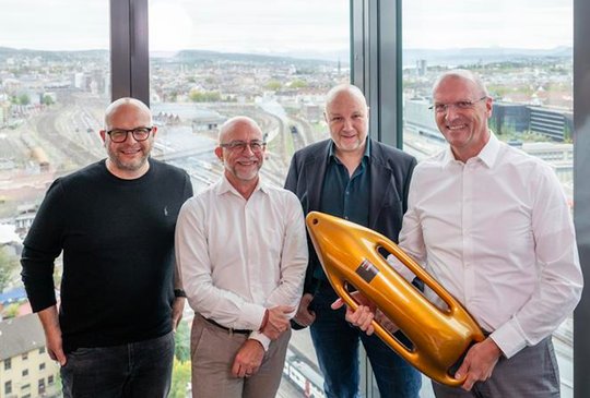 Das Trio aus Martin J. Matt, Urs Bucher und Christof Zogg übernehmen die GmbH, die Heinrich Meyer gegründet hat... (v.l.n.r.) (Bild: zVg)