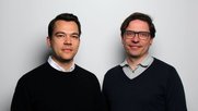 Viert (l.) und Wagner sind neu Partner