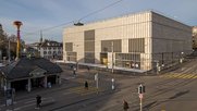 Eine weisse Fassade garantiert noch keine weisse Weste für das neue Zürcher Kunsthaus...          (Bild: Stadt Zürich)