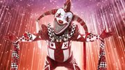 Ein Clown war er schon immer: Giuliani in seinem Bühnenkostüm für «The Masked Singer»…   (Bild: Melodymakermagazin)