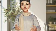 Sympathisch, künstlich, gut? Avatar «Ella» soll frühe Unterstützung bei Job-Schwierigkeiten sorgen... (Bild: zVg)