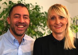 Stephan Willi & Nachfolgerin Gina Domagala