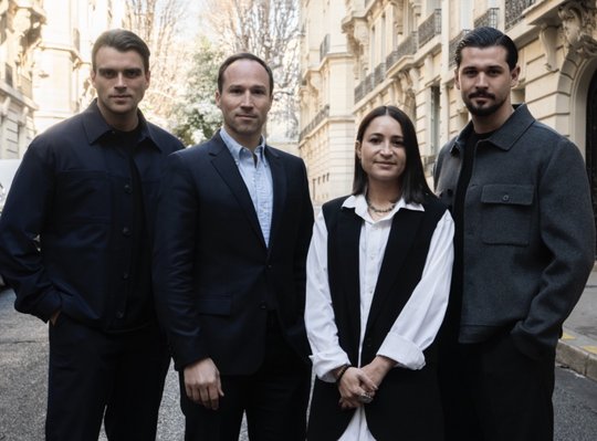 Ykone Zurich: Frank Ritter, Olivier Billon, Gründer und CEO Ykone Group, Laetitia Vallet Dujardin und Berkan Kayacan...   (v.l. Bild: Fab Studio)