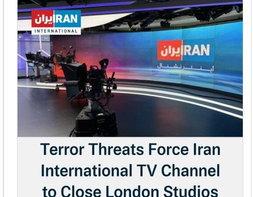 Iran International TV mit Sitz in London ist der führende unabhängige Nachrichtenkanal für die iranische Bevölkerung und seine globale Diaspora...         (Bild: Twitter)