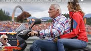 Dietrich Mateschitz hatte seine Nase immer richtig im Wind, was das Marketing für Red Bull angeht...           (Screenshot Video Kurier)