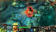 Bei der virtuellen Schlacht auf «Dota 2» steuert ein Spieler seinen Helden aus der Vogelperspektive… (Screenshot Valve Corporation)