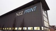 Noch hängen die NZZ-Lettern