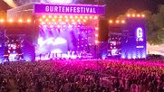  «Uns verbindet nicht nur die Leidenschaft für Musik und Kultur, sondern auch die Tramlinie 9», sagt Gurtenfestival-Chef Rolf «Bobby» Bähler. (Bild Twitter Bernexpo)