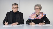 Übernahmeregelung zwischen Peter Wanner und Corina Eichenberger: Für 29 Mitarbeitende konnten die Stellen gesichert werden… (Bild: zVg)