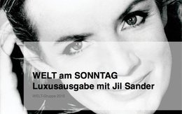 welt-am-sonntag-luxusausgabe-jil-sander-klein-report