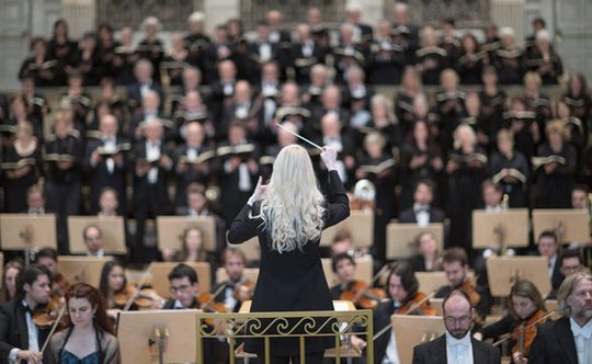 Die Angebote wären da. Die grossen Orchester dürfen schon länger wieder auf die Bühne. Chorkonzert im Casino Bern…          (Bild: BAK)