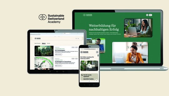 Sustainable Switzerland wurde vor zwei Jahren gegründet… (Bild: © unternehmen.nzz.ch)