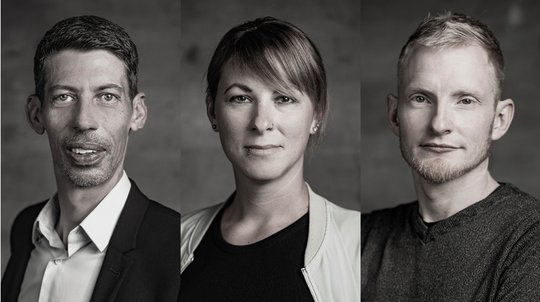 Die drei Neuen: Marco Dietz, Corinne Vögtli und Stefan Huber-Jeker... (v.l., Bild: zVg)
