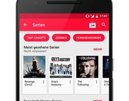 TV-Sendungen in Google Play in der Schweiz