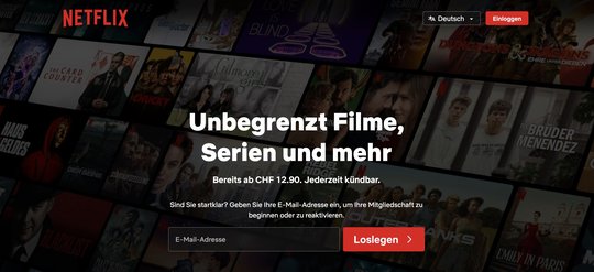 Netflix gewann im vergangenen Quartal weltweit rund fünf Millionen Kunden dazu… (Bild: Screenshot netflix.com)