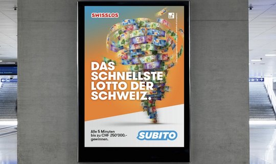 Komet hat im neuen Kommunikationsauftritt nicht mehr die Gastronomie ins Zentrum gestellt, sondern unabhängig von der Art der Verkaufsstelle «Subito» positioniert...