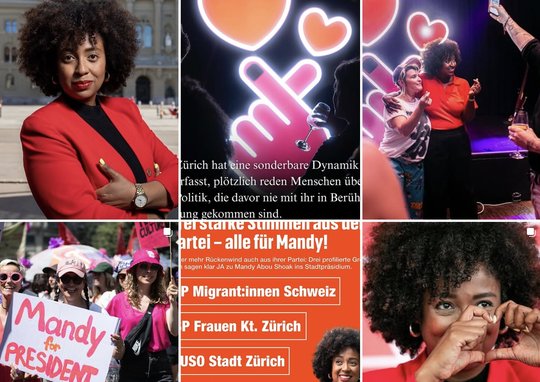 Mandy Abou Shoak zeigt Grösse und erhält nach der Nicht-Wahl Unterstützung von Kulturkreisen…  (Bild: ©  Mandy Abou Shoak/Instagram)