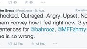 Twitter-Post von Peter Greste