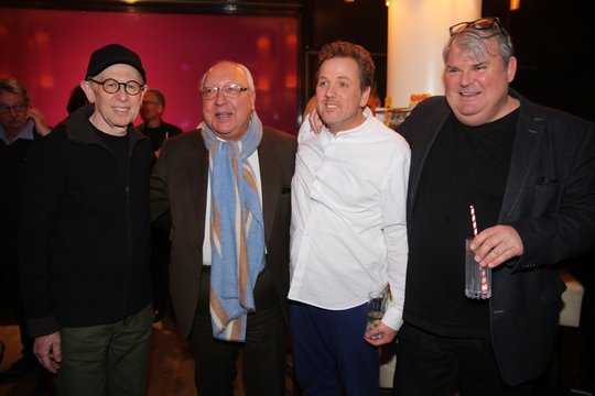 Premiere im Casinotheater Winterthur: Viktor Giacobbo, Urs E. Schwarzenbach, Christian Jott Jenny, Mike Müller...     (Bild © André Häfliger/Klein Report)