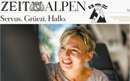 «Zeit» auf Leserfang in den Alpenländern