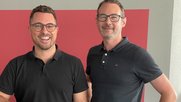 Die Geschäftsleitung von Glaswerk Consulting AG: Tobias Gläser, CEO, und der neue CTO André Urech…         (Bild: zVg)