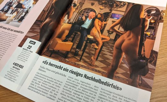 «Das Prostitutionsverbot war eine unwahrscheinliche Brutalität allen Sexarbeiterinnen gegenüber, ein Verbrechen!», sagt Valentin Landmann in der «Schweizer Illustrierten»...