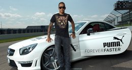 Lewis Hamilton wir von Puma ausgerüstet