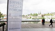 Aussenminister Ignazio Cassis wird am Medienkongress zur Geopolitik interviewt... (Bild: zVg)