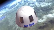 Networking im All: Für 28 Millionen Dollar will jemand hier oben 10 Minuten mit Bezos verbringen...          (Illustration: Blue Origin)