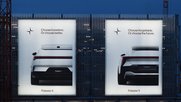 «Choose»-Kampagne wurde vom internen Kreativteam realisiert: Zwei Mega Poster am Flughafen Zürich in Kloten… (Bild: Polestar/zVg)