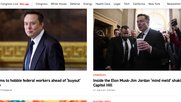 Das zu Axel Springer gehörende «Politico» soll 8,4 Millionen US-Dollar in einem Jahr bekommen haben... (Bild: Screenshot)