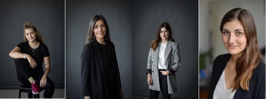 Ann-Christine Lindner, Julia Strachowitz, Nina Forjan und Charlotte Büntner sind neu bei Jim & Jim...              (Fotos: zVg)