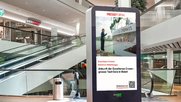 Der PR-Content erscheint als «Presseportal News» unter anderem in Einkaufszentren... (Bild: zVg)