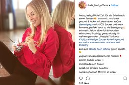 Influencerin Linda Fäh hat 13'000 Follower