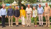 Viktor Rossi (Bundeskanzler) sowie die Bundesräte Beat Jans, Ignazio Cassis, Karin Keller Sutter, Guy Parmelin, Elisabeth Baume-Schneider, Albert Rösti und Martin Pfister... (Bild: © Klein Report)