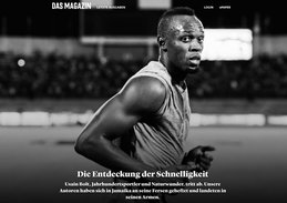 Wer ist Usain Bolt?: «zeitlose Bilder»