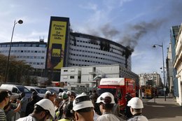 Brand im 16. Arrondissement von Paris