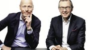 «Die Mobiliar ist eine eindrückliche Firma», sagt Ringier-CEO Marc Walder (links), daneben Mobiliar-Chef Markus Hongler.