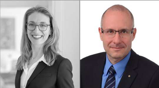 Die Rechtsanwältin Flavia Buchli (links) und der Rechtsanwalt Oliver Sidler ersetzen Catherine Müller und Armon Vital... (Bilder: zVg)