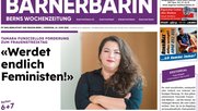 Die Front des «Bärnerbär» am 14. Juni zeigt deutlich auf, dass die Verantwortlichen der Berner Wochenzeitung die Anliegen der Schweizer Frauen ernst nehmen…       