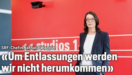 «In der Konzession steht explizit, dass wir Inhalte für junge Menschen anbieten müssen», sagte Wappler dem «SonntagsBlick» (Bild: ©SRF)...