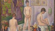 Verkauft für 149 Millionen Dollar: Georges Seurat, «Les Poseuses, Ensemble», 1888, Öl auf Leinwand, 30,3 mal 50 Zentimeter…            (Bild: Christie’s)