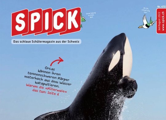 «Spick News»-Abonnenten erhalten neu «'Spick', Das schlaue Schülermagazin aus der Schweiz»...