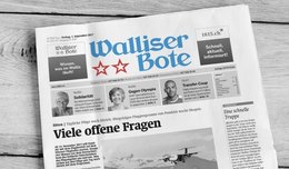 Kurzarbeit bei «Walliser Bote» und Co.