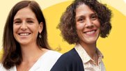 Andrea Maffioletti (l.) und Sarah Peyrard…