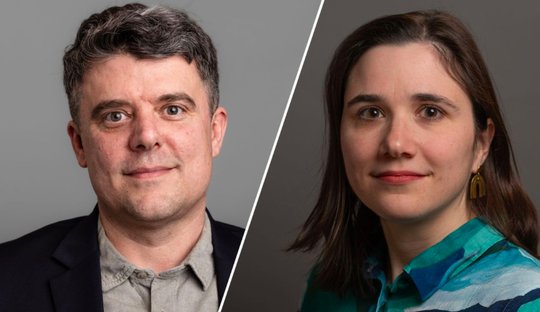 Michael Graber und Lea Hartmann arbeiteten bisher für die Bundeshausredaktion... (Bild: zVg)