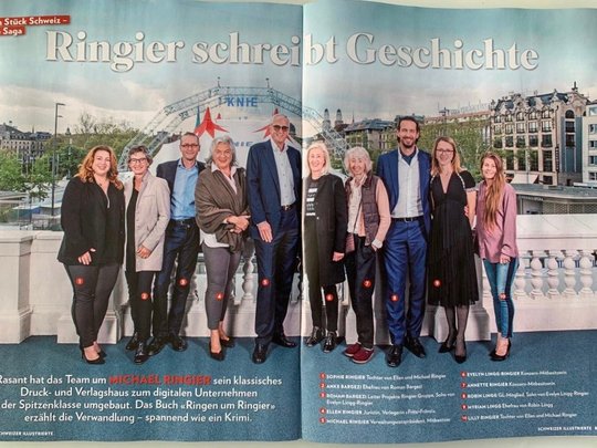 Familien-Saga: Dynastisches «posing» in der «Schweizer Illustrierten»